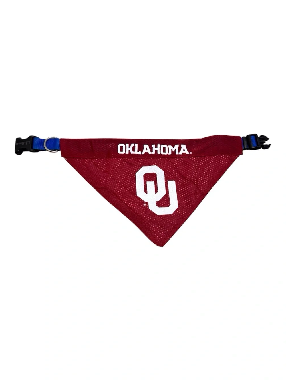 Pets First Oklahoma Sooners Reversible Pet Bandana + L.L. Bean Collar Included